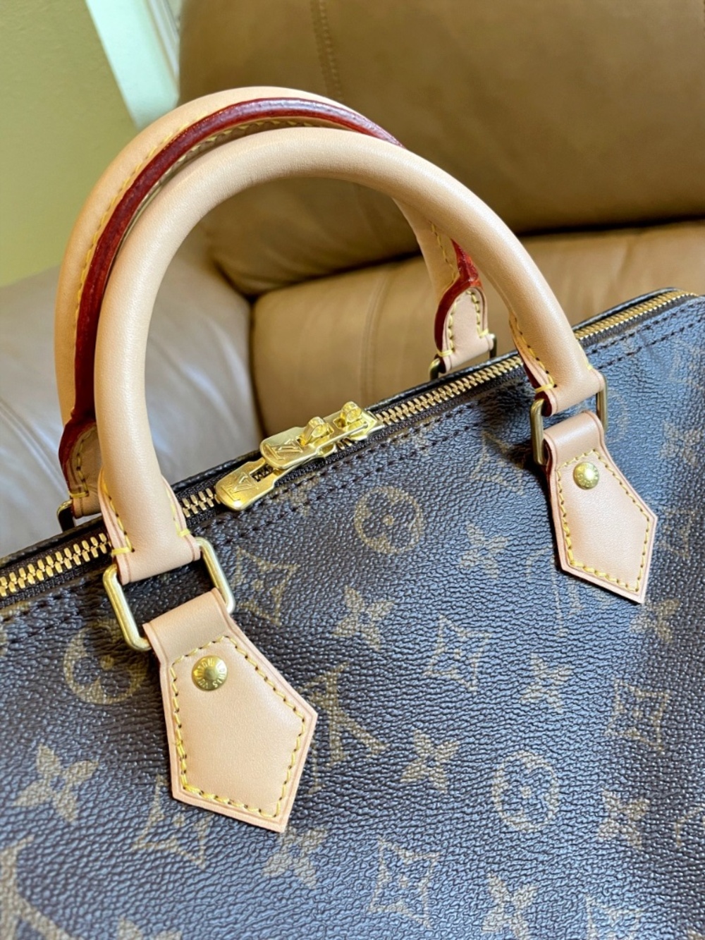 Louis Vuitton Speedy Bandouliere 30 monogram crossbody Bag New Model Full set - Picture 12 of 16